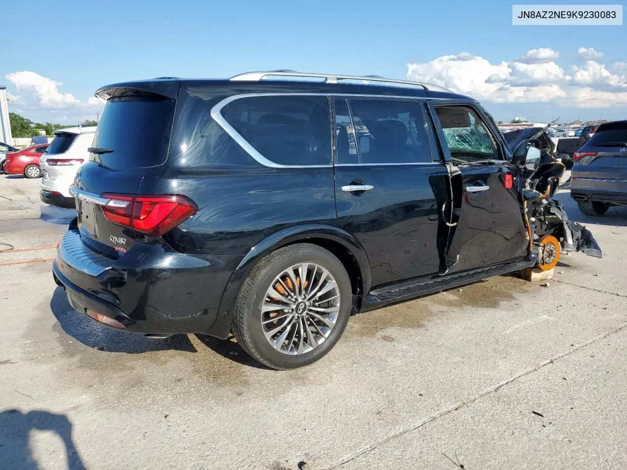 2019 Infiniti Qx80 Luxe VIN: JN8AZ2NE9K9230083 Lot: 56248955