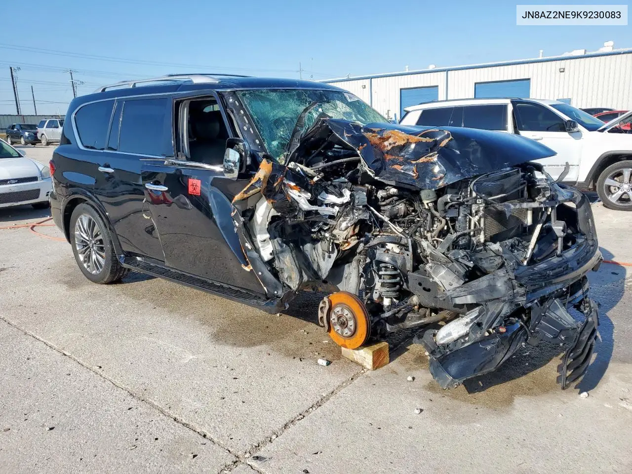 2019 Infiniti Qx80 Luxe VIN: JN8AZ2NE9K9230083 Lot: 56248955