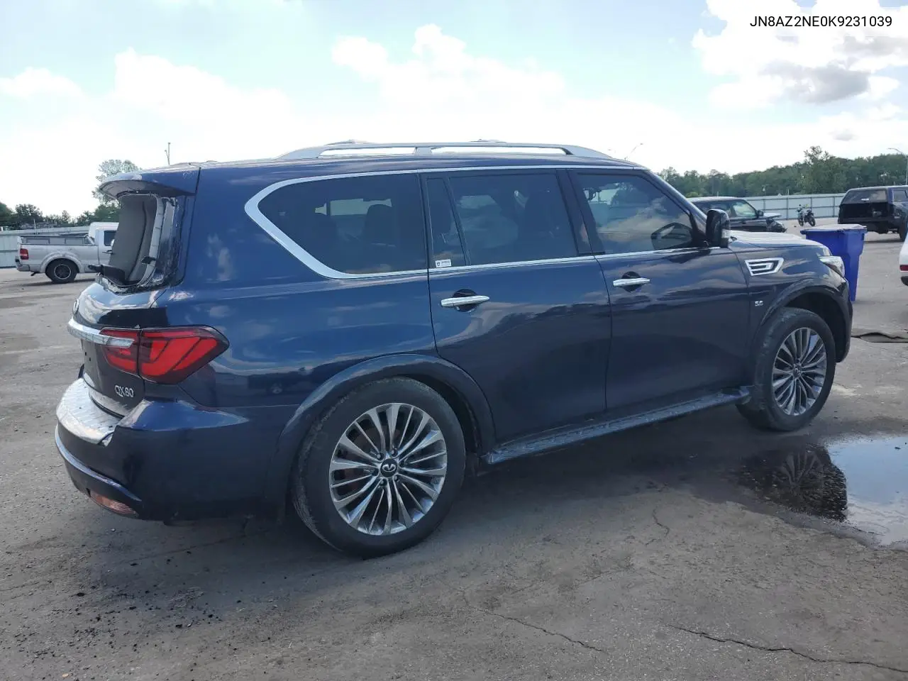 2019 Infiniti Qx80 Luxe VIN: JN8AZ2NE0K9231039 Lot: 56861535