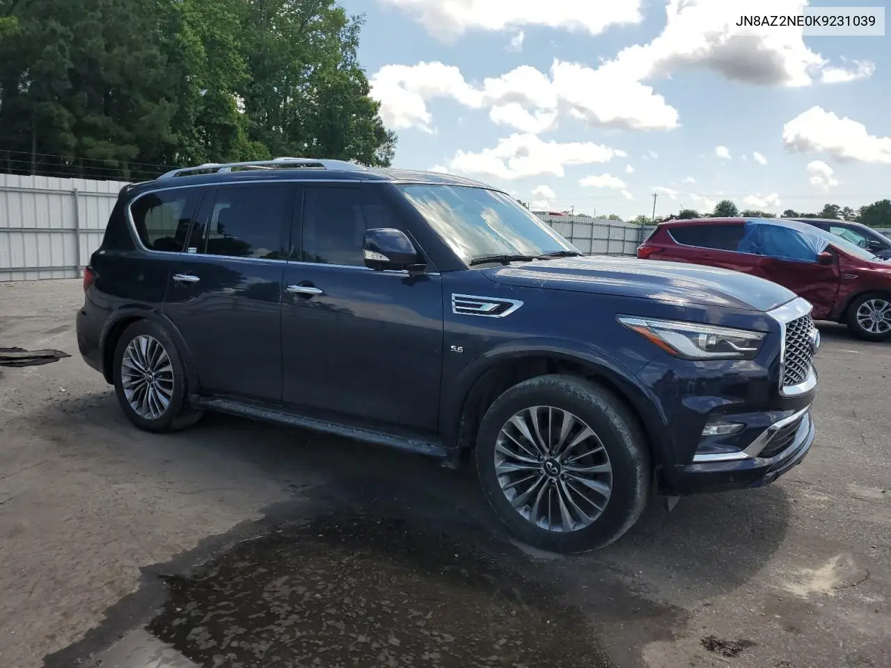 2019 Infiniti Qx80 Luxe VIN: JN8AZ2NE0K9231039 Lot: 56861535