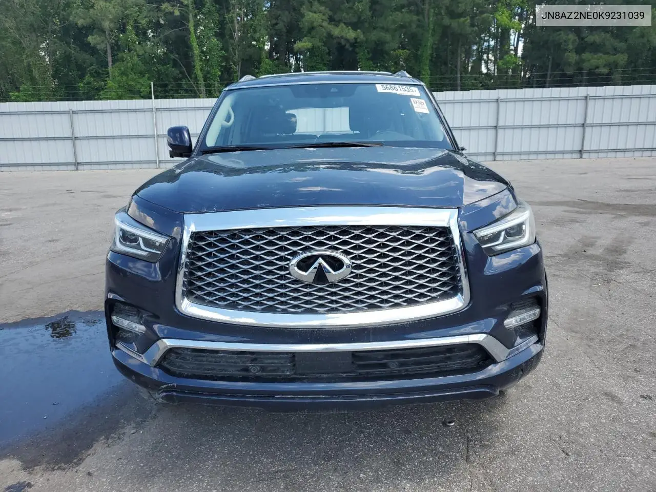 2019 Infiniti Qx80 Luxe VIN: JN8AZ2NE0K9231039 Lot: 56861535