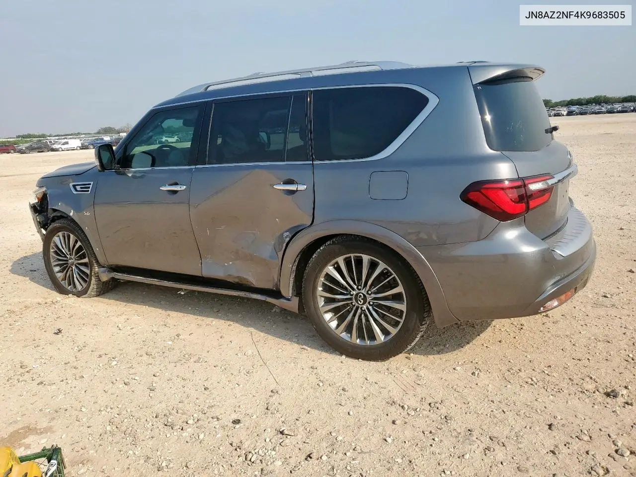 2019 Infiniti Qx80 Luxe VIN: JN8AZ2NF4K9683505 Lot: 57166245
