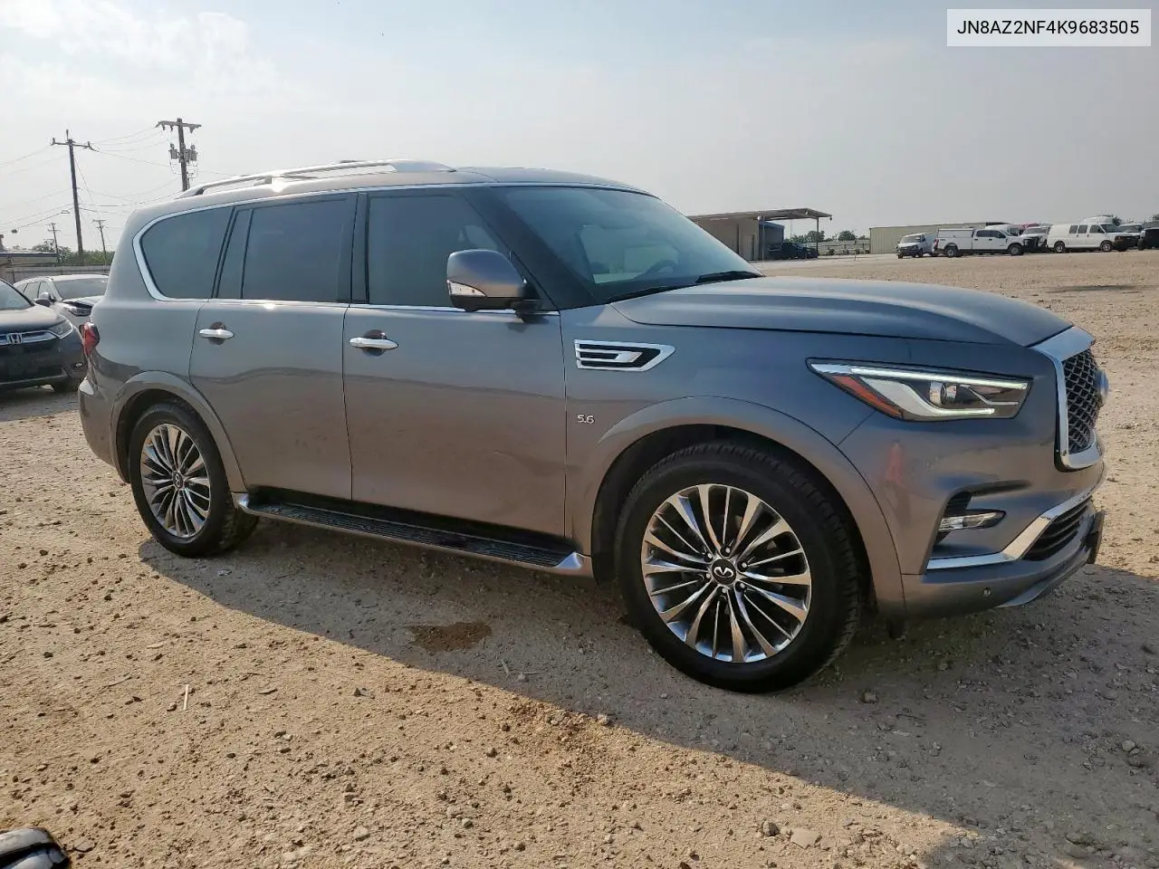 2019 Infiniti Qx80 Luxe VIN: JN8AZ2NF4K9683505 Lot: 57166245