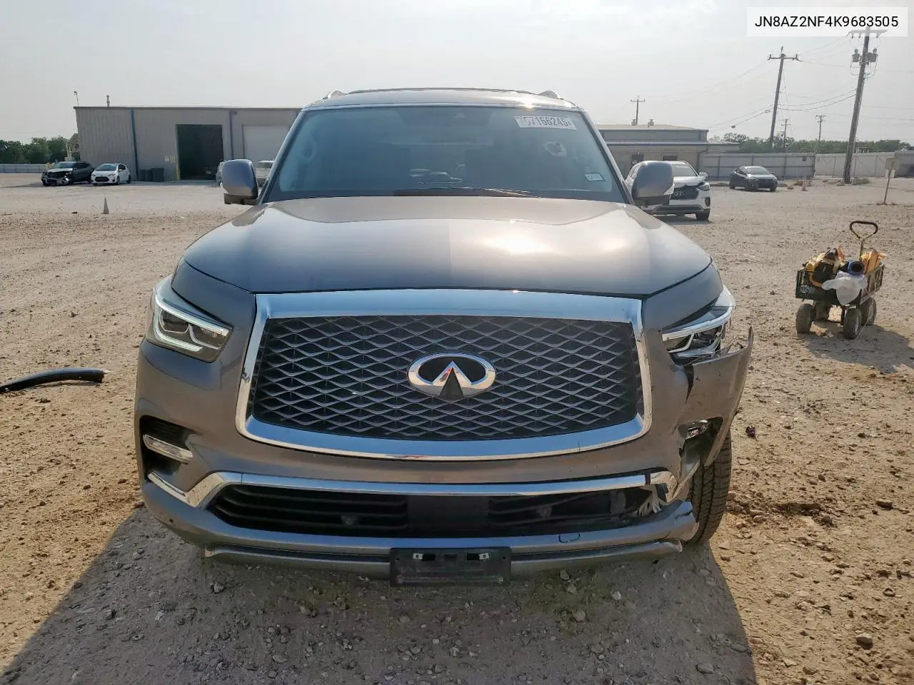 2019 Infiniti Qx80 Luxe VIN: JN8AZ2NF4K9683505 Lot: 57166245