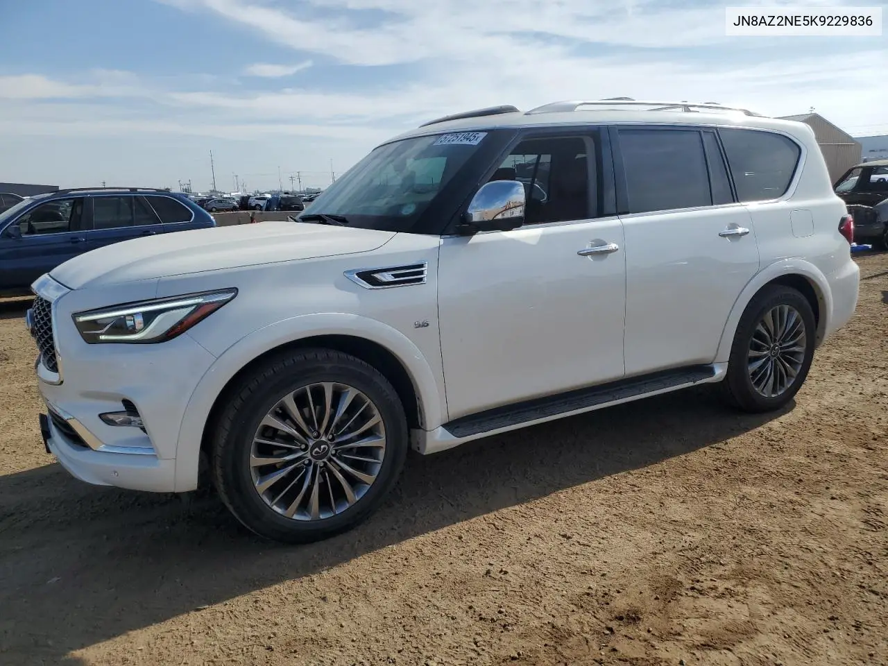 2019 Infiniti Qx80 Luxe VIN: JN8AZ2NE5K9229836 Lot: 57251945