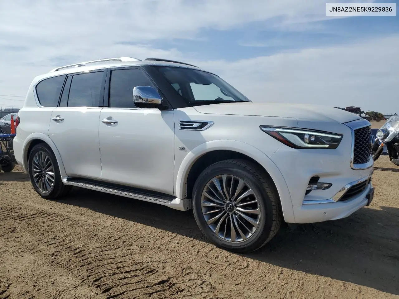 2019 Infiniti Qx80 Luxe VIN: JN8AZ2NE5K9229836 Lot: 57251945