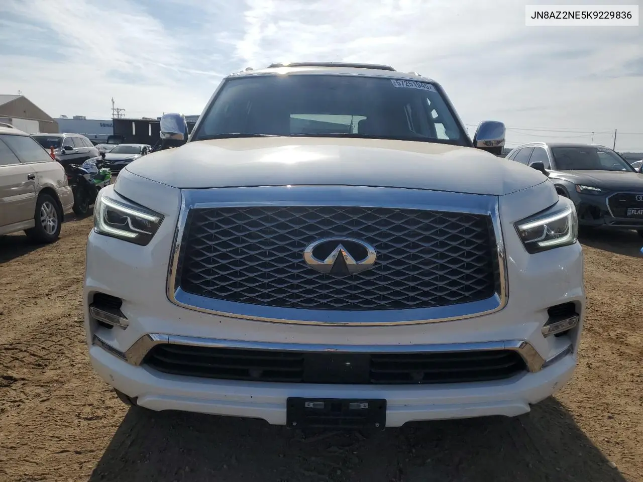 2019 Infiniti Qx80 Luxe VIN: JN8AZ2NE5K9229836 Lot: 57251945