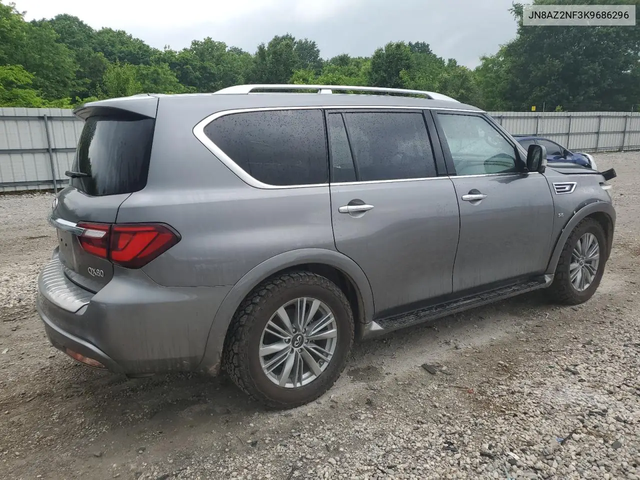 2019 Infiniti Qx80 Luxe VIN: JN8AZ2NF3K9686296 Lot: 57267025