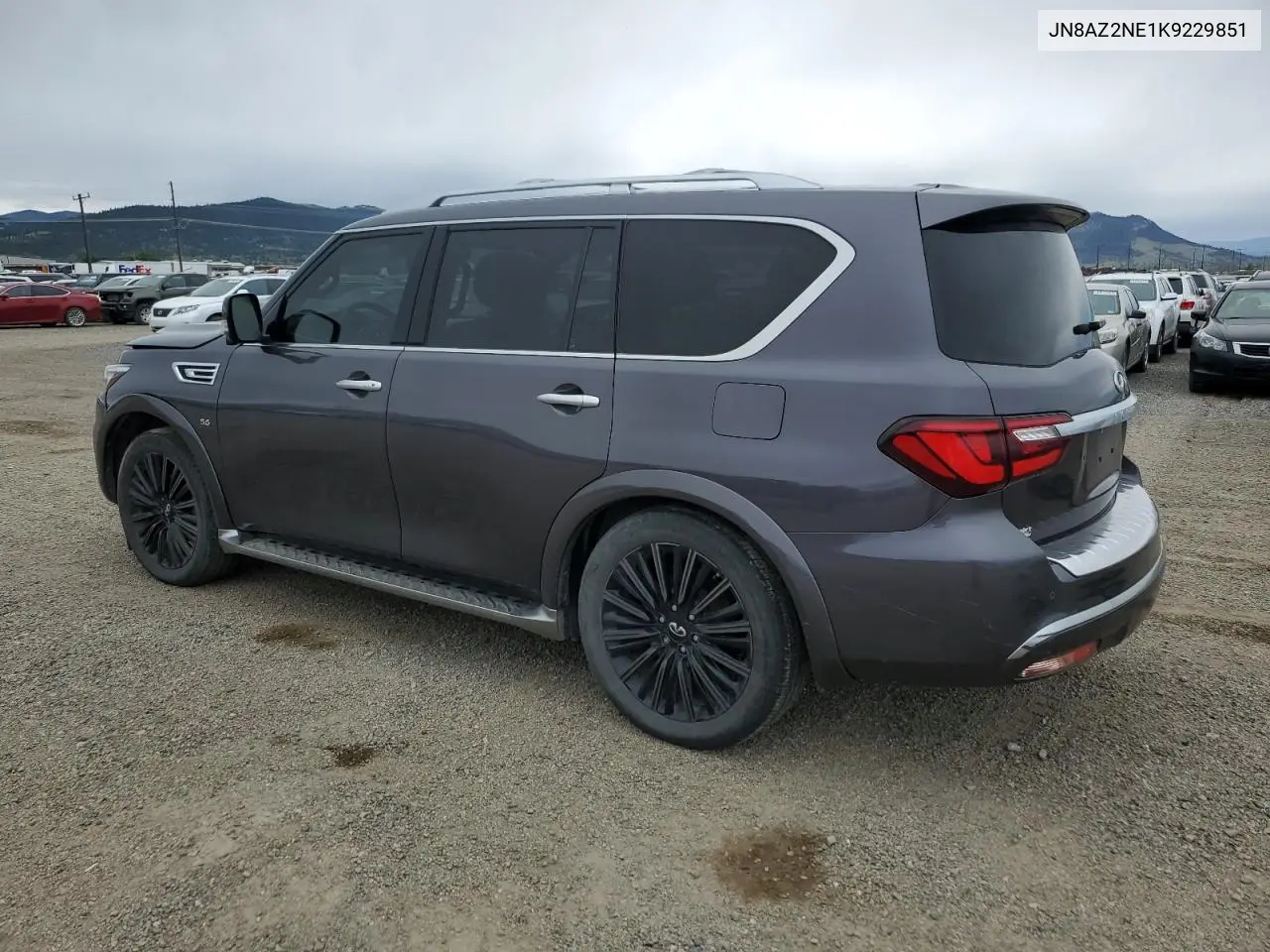2019 Infiniti Qx80 Luxe VIN: JN8AZ2NE1K9229851 Lot: 57596765