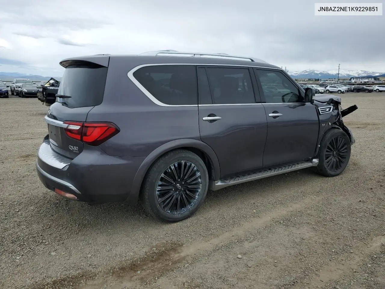 2019 Infiniti Qx80 Luxe VIN: JN8AZ2NE1K9229851 Lot: 57596765