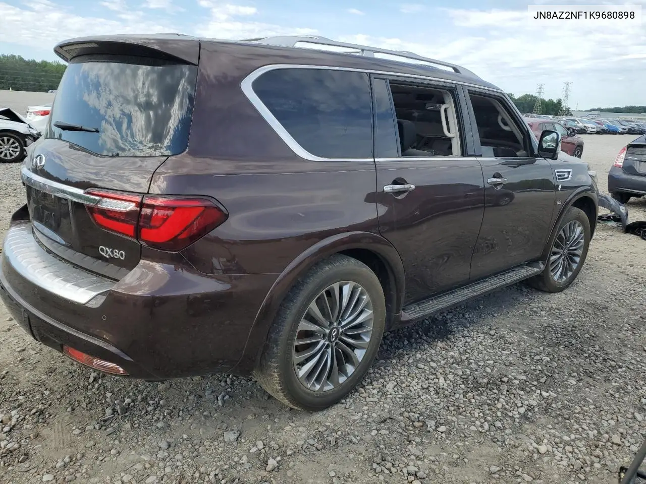 2019 Infiniti Qx80 Luxe VIN: JN8AZ2NF1K9680898 Lot: 58169455