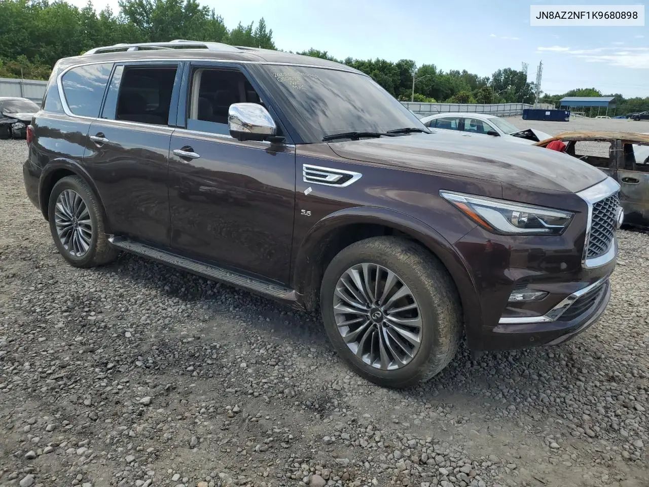 2019 Infiniti Qx80 Luxe VIN: JN8AZ2NF1K9680898 Lot: 58169455