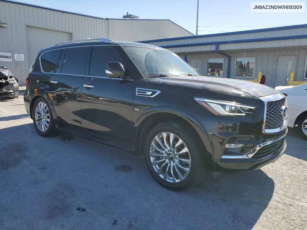 2019 Infiniti Qx80 Luxe VIN: JN8AZ2ND9K9850309 Lot: 58381565