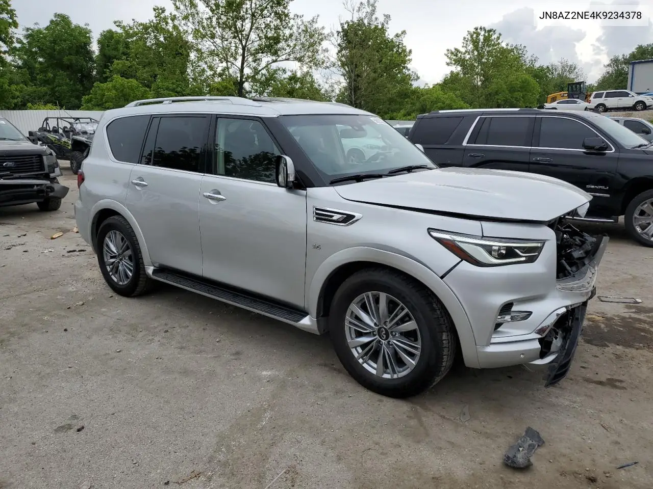 2019 Infiniti Qx80 Luxe VIN: JN8AZ2NE4K9234378 Lot: 58625335