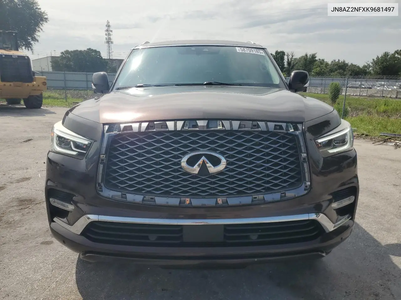 2019 Infiniti Qx80 Luxe VIN: JN8AZ2NFXK9681497 Lot: 58709185