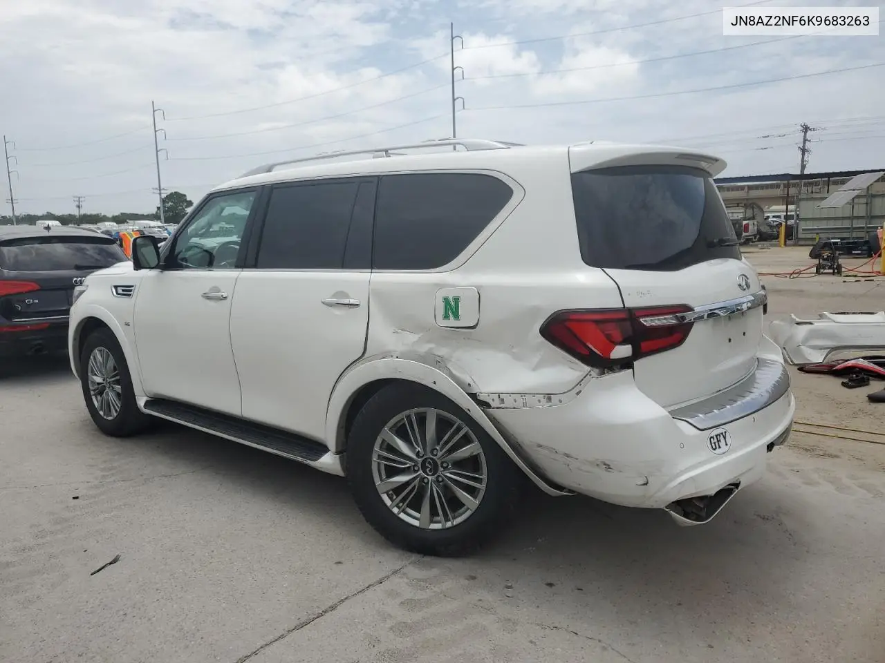 2019 Infiniti Qx80 Luxe VIN: JN8AZ2NF6K9683263 Lot: 60253725