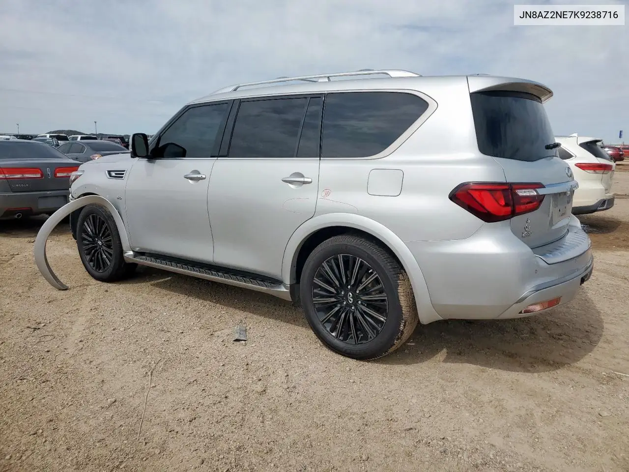 2019 Infiniti Qx80 Luxe VIN: JN8AZ2NE7K9238716 Lot: 60519855