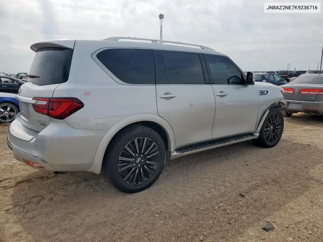 2019 Infiniti Qx80 Luxe VIN: JN8AZ2NE7K9238716 Lot: 60519855