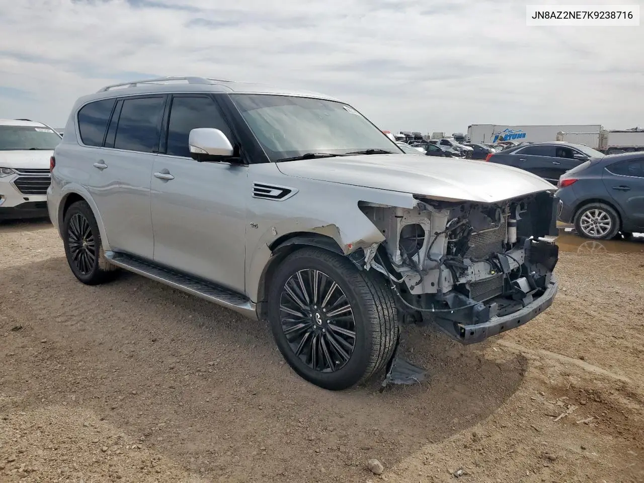 2019 Infiniti Qx80 Luxe VIN: JN8AZ2NE7K9238716 Lot: 60519855