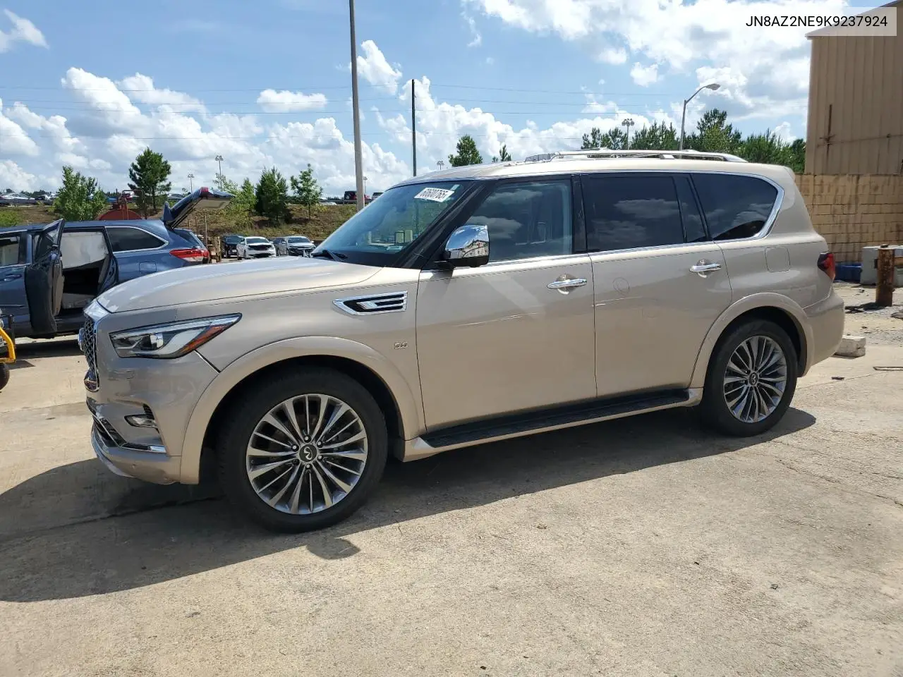 2019 Infiniti Qx80 Luxe VIN: JN8AZ2NE9K9237924 Lot: 60600765