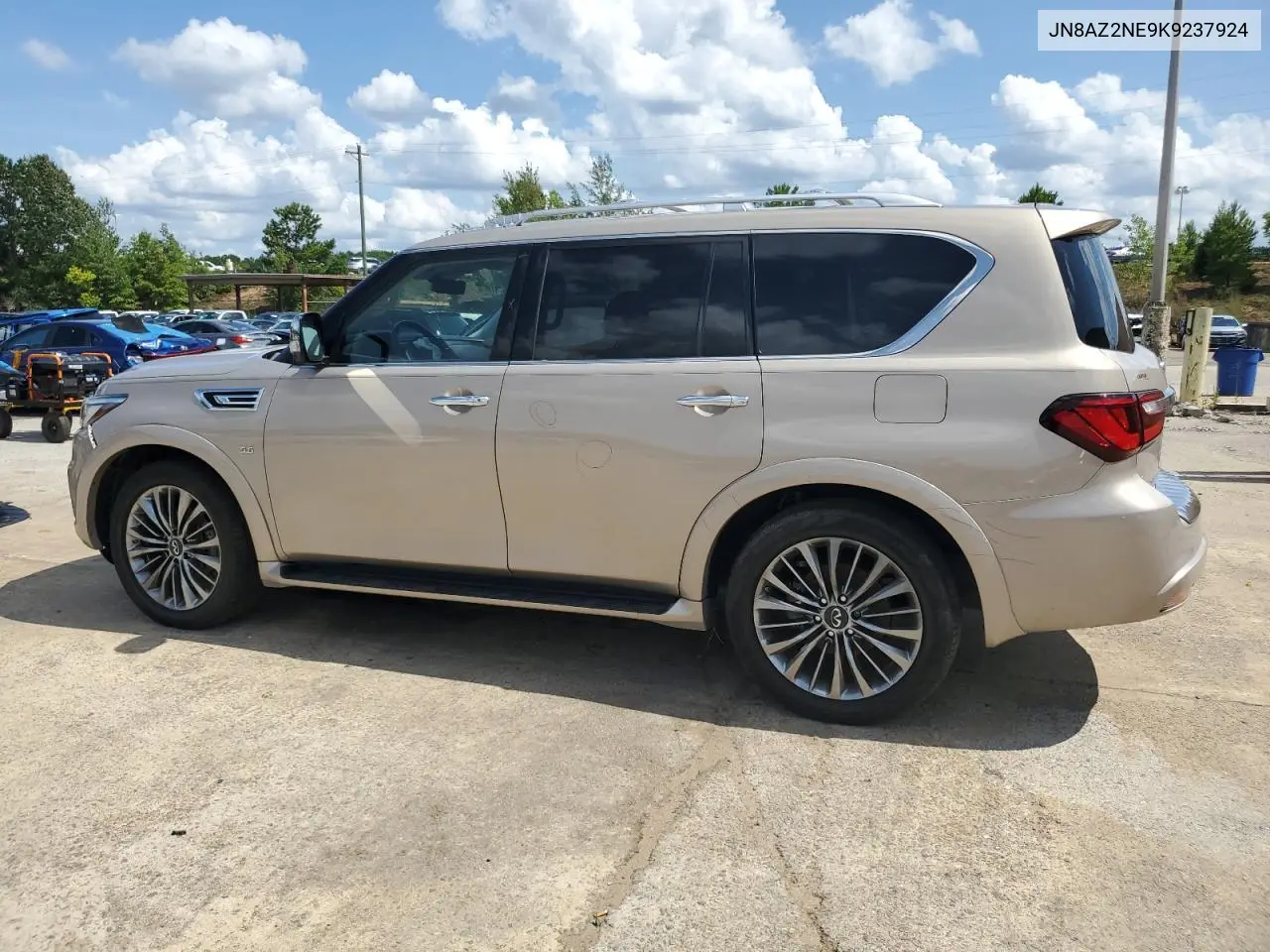 2019 Infiniti Qx80 Luxe VIN: JN8AZ2NE9K9237924 Lot: 60600765