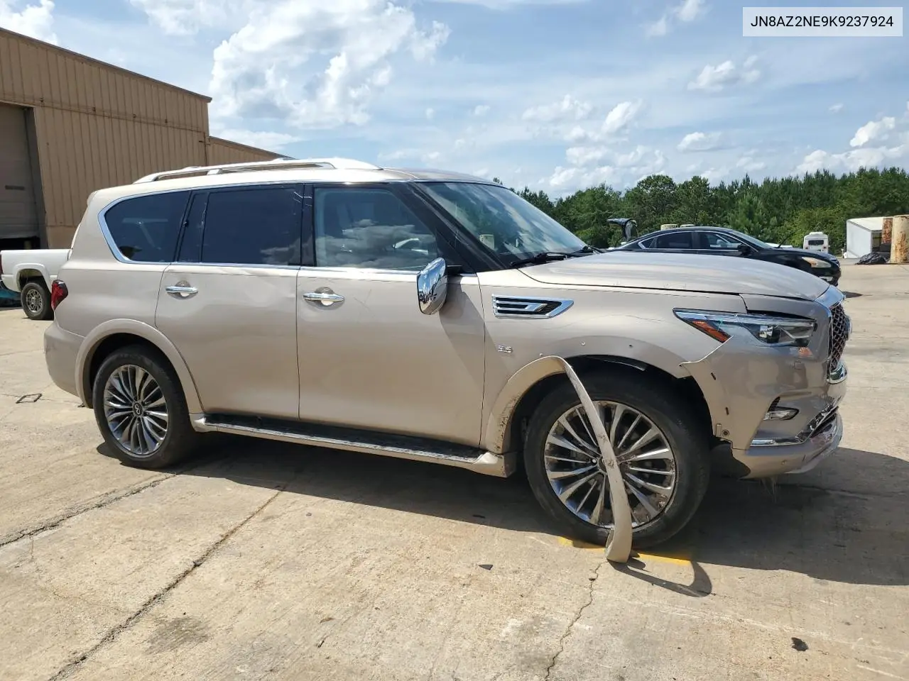 2019 Infiniti Qx80 Luxe VIN: JN8AZ2NE9K9237924 Lot: 60600765