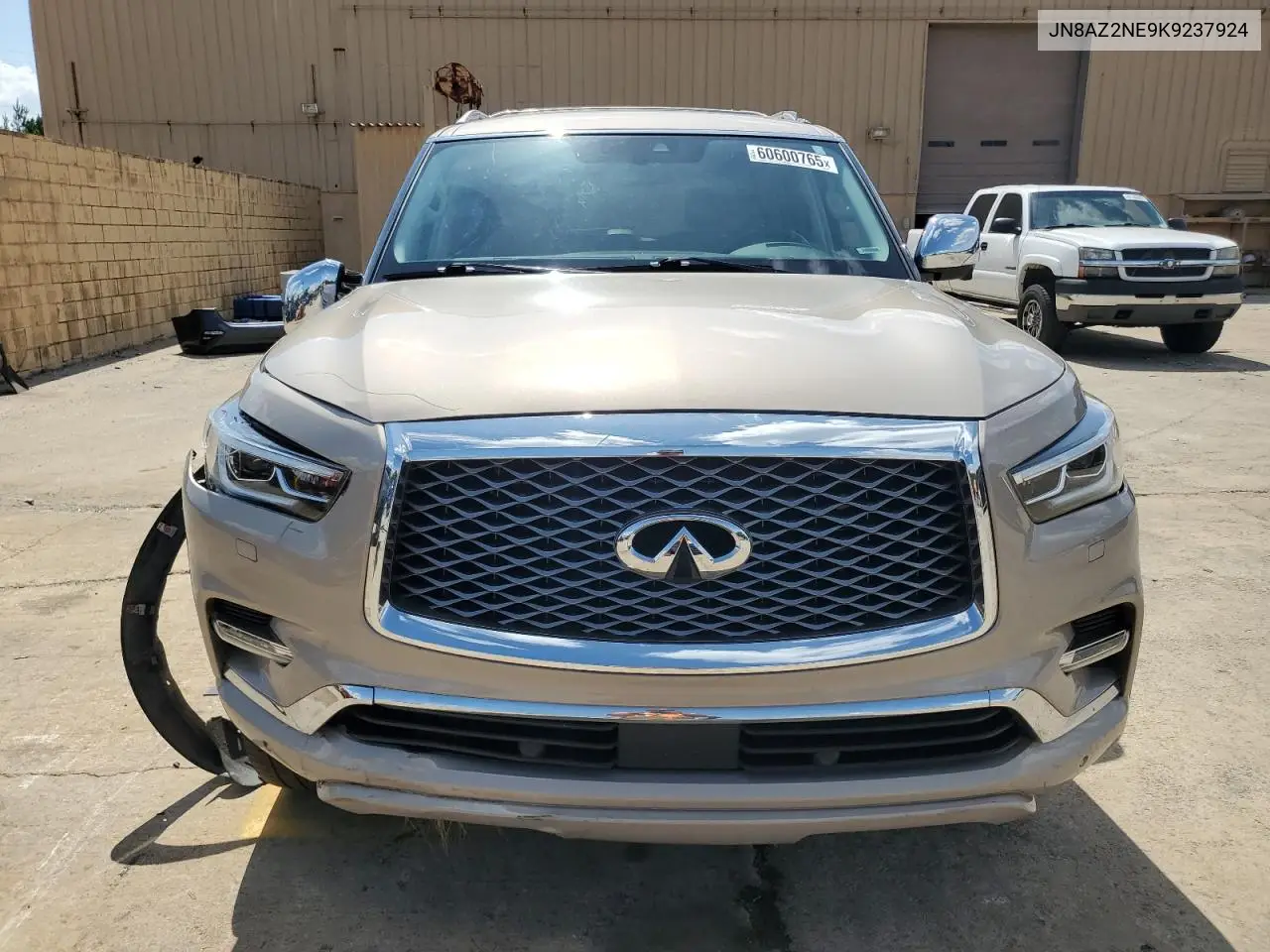 2019 Infiniti Qx80 Luxe VIN: JN8AZ2NE9K9237924 Lot: 60600765