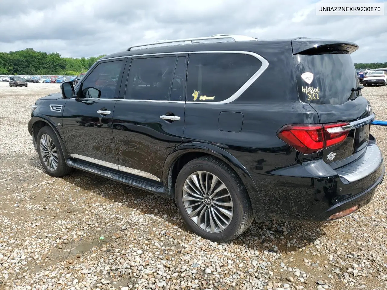 2019 Infiniti Qx80 Luxe VIN: JN8AZ2NEXK9230870 Lot: 60653245