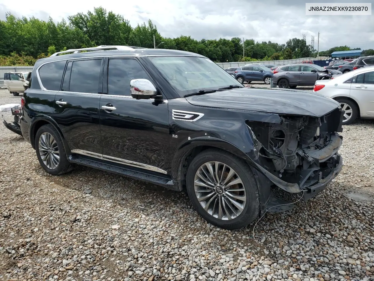 2019 Infiniti Qx80 Luxe VIN: JN8AZ2NEXK9230870 Lot: 60653245