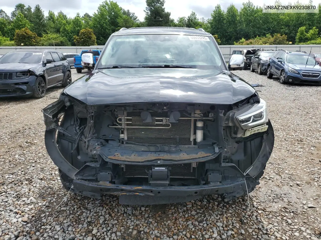 2019 Infiniti Qx80 Luxe VIN: JN8AZ2NEXK9230870 Lot: 60653245