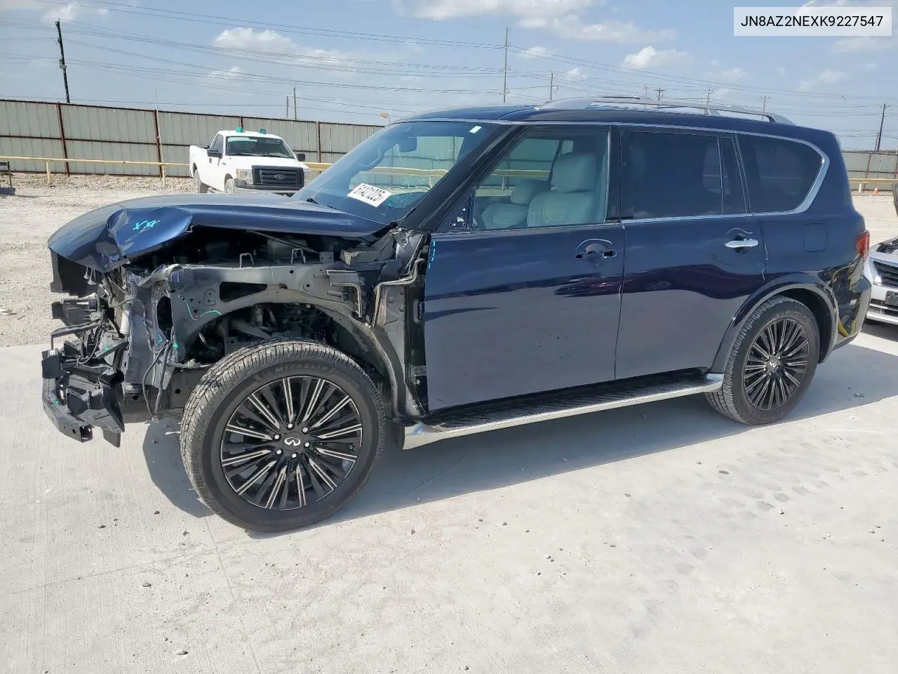 2019 Infiniti Qx80 Luxe VIN: JN8AZ2NEXK9227547 Lot: 61421225