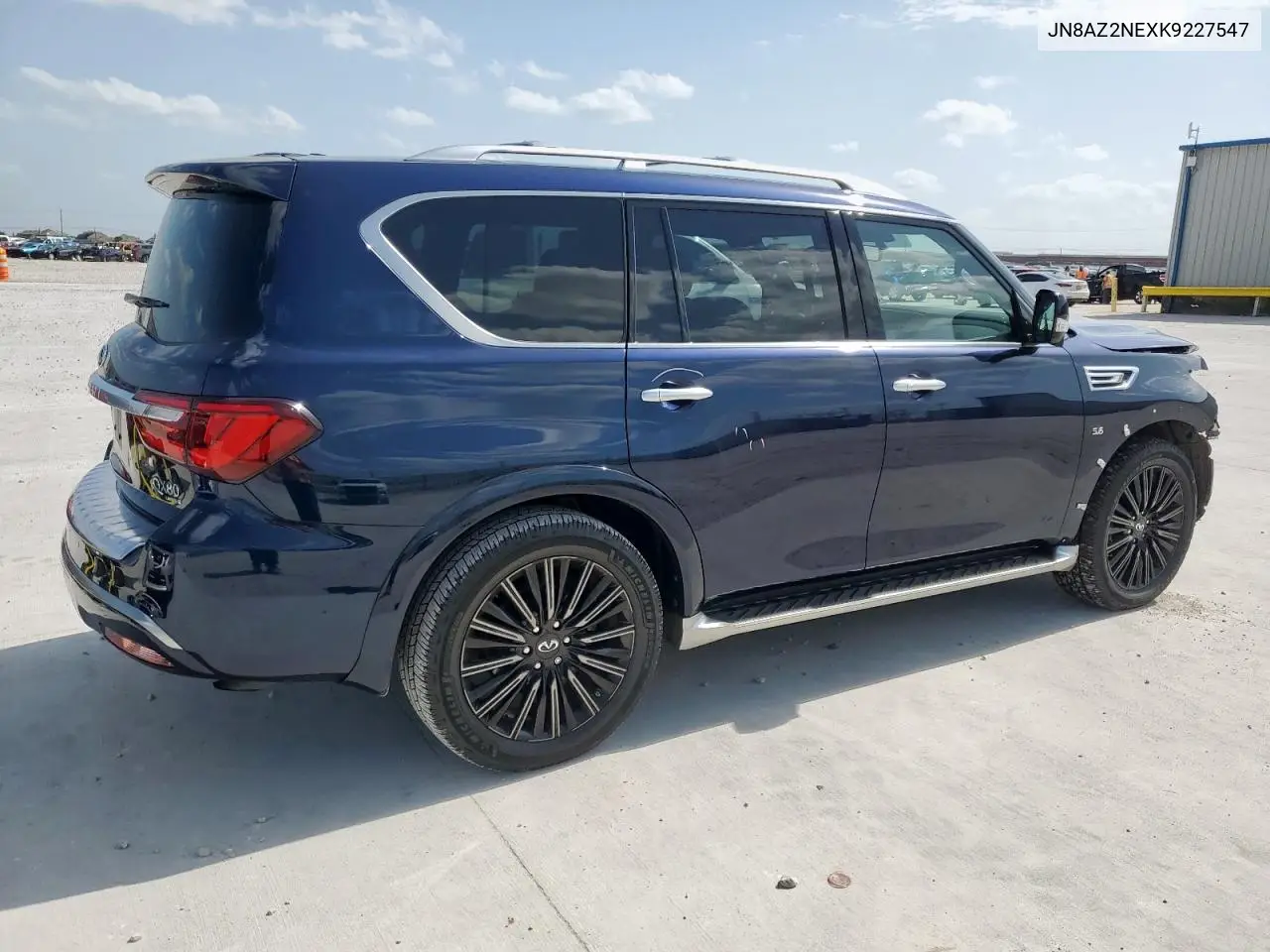 2019 Infiniti Qx80 Luxe VIN: JN8AZ2NEXK9227547 Lot: 61421225