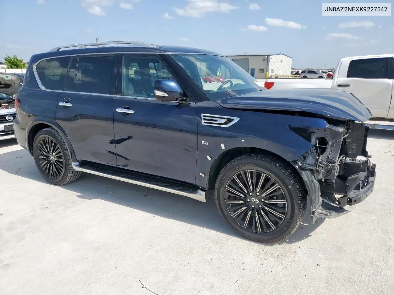 2019 Infiniti Qx80 Luxe VIN: JN8AZ2NEXK9227547 Lot: 61421225