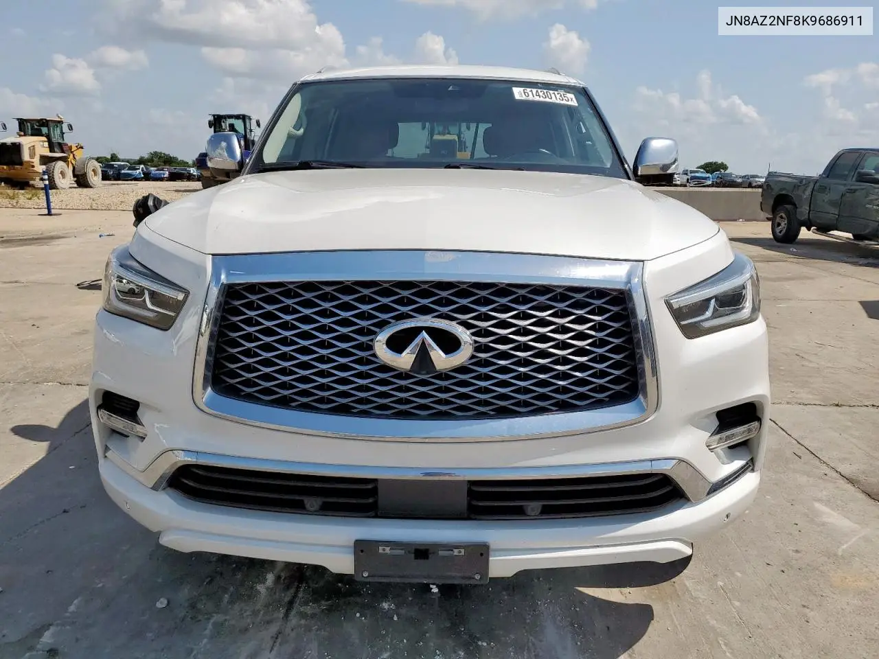 2019 Infiniti Qx80 Luxe VIN: JN8AZ2NF8K9686911 Lot: 61430135