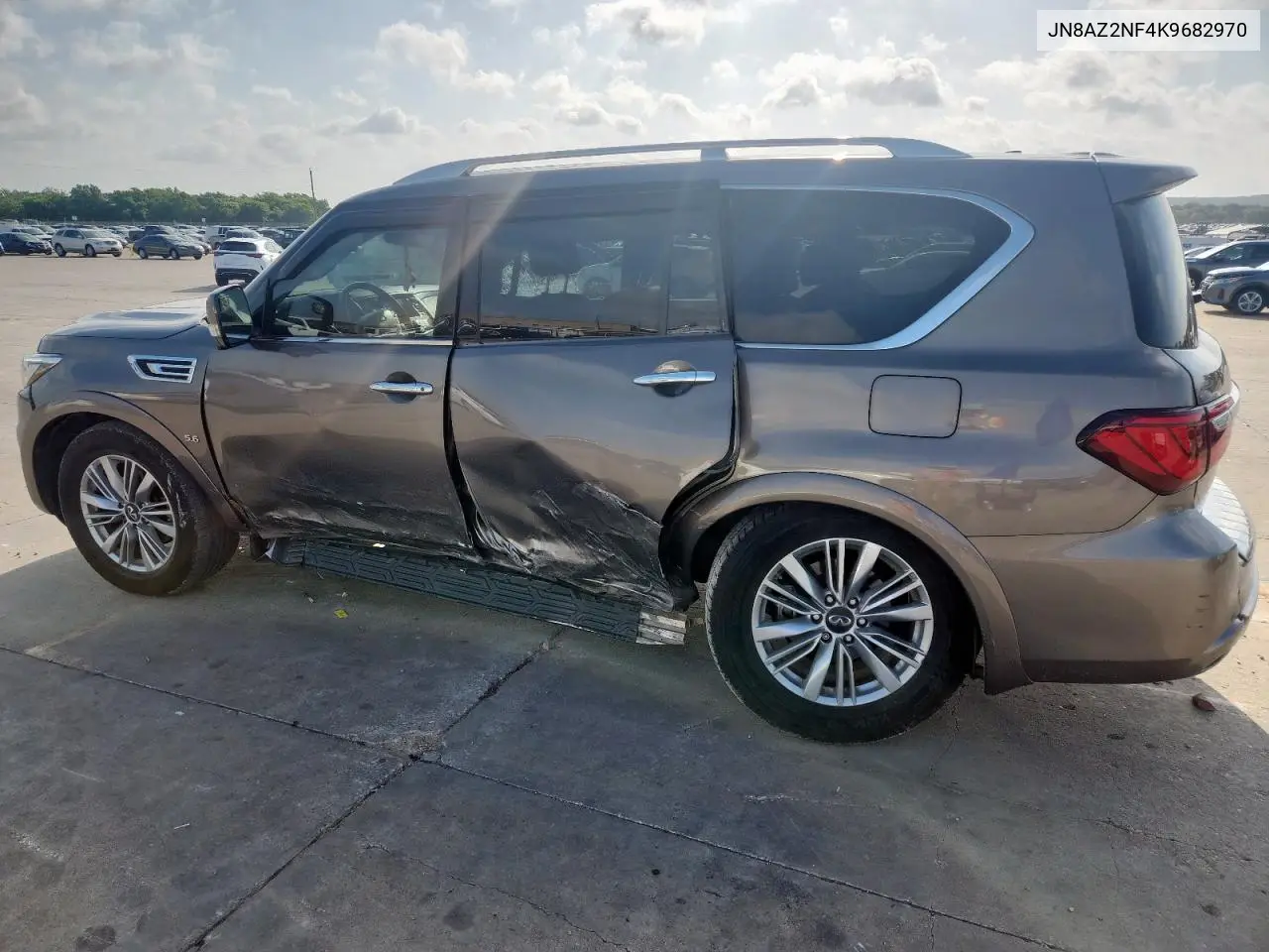 2019 Infiniti Qx80 Luxe VIN: JN8AZ2NF4K9682970 Lot: 61905025
