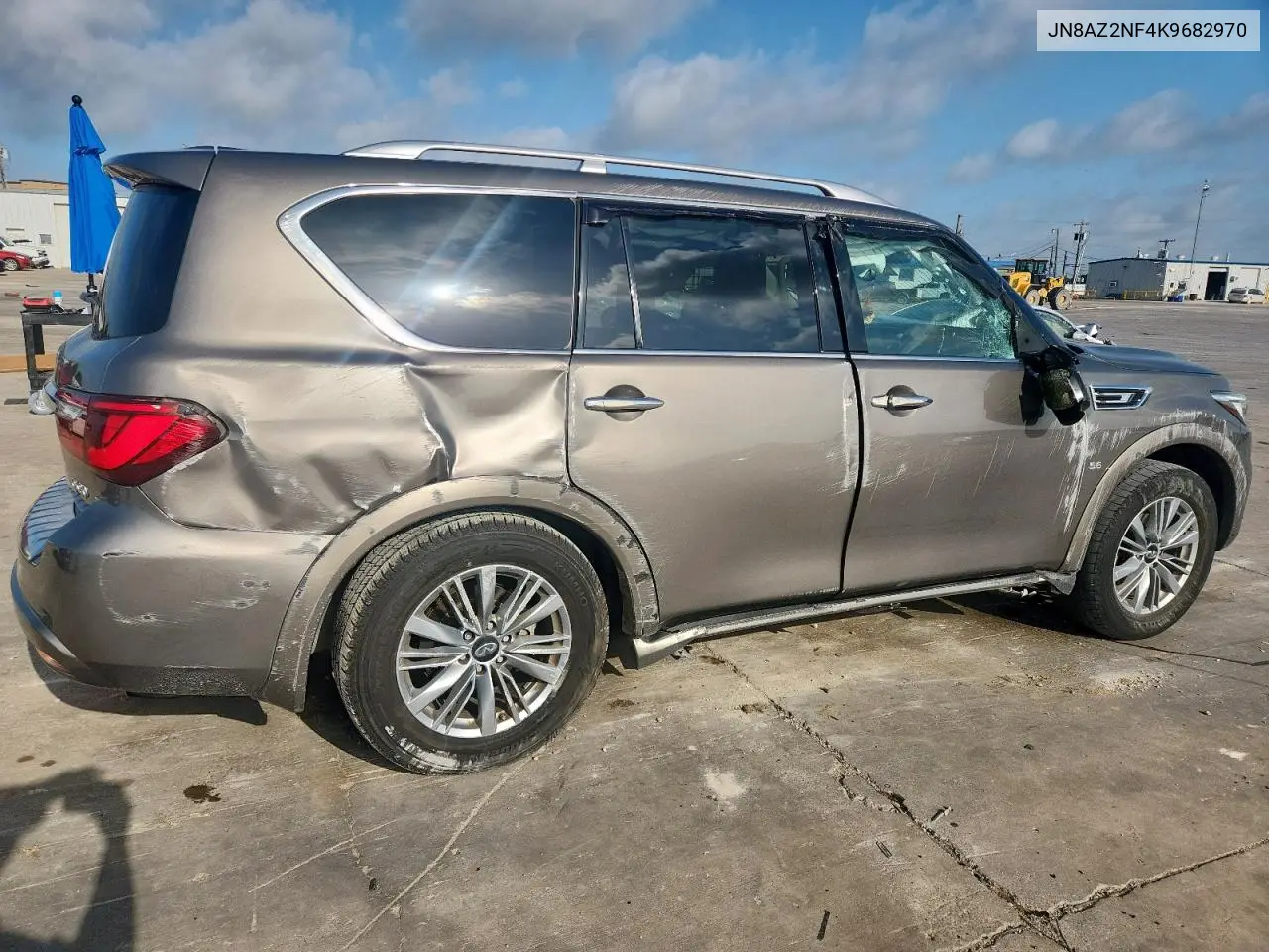 2019 Infiniti Qx80 Luxe VIN: JN8AZ2NF4K9682970 Lot: 61905025