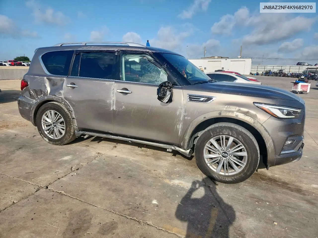 2019 Infiniti Qx80 Luxe VIN: JN8AZ2NF4K9682970 Lot: 61905025