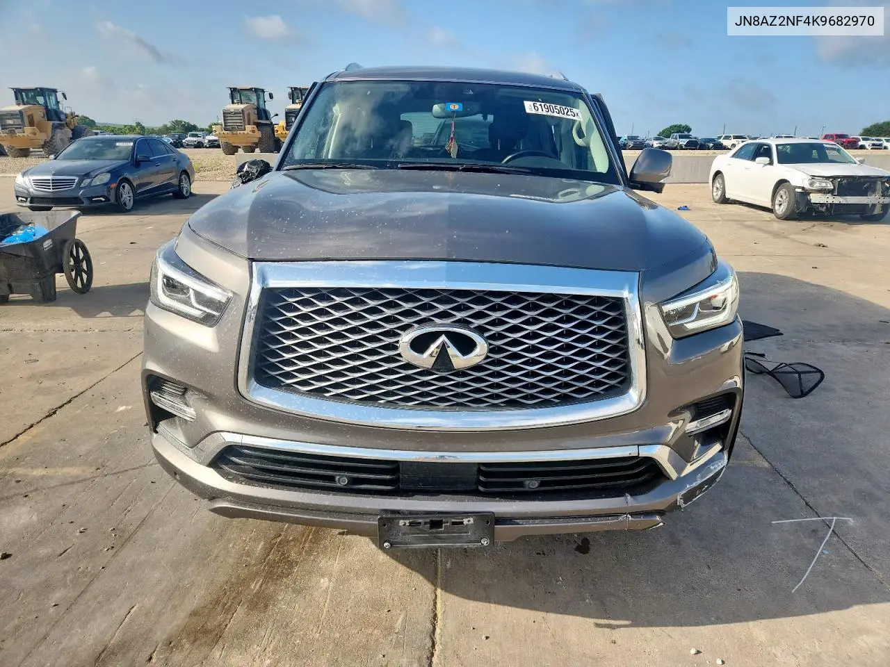 2019 Infiniti Qx80 Luxe VIN: JN8AZ2NF4K9682970 Lot: 61905025