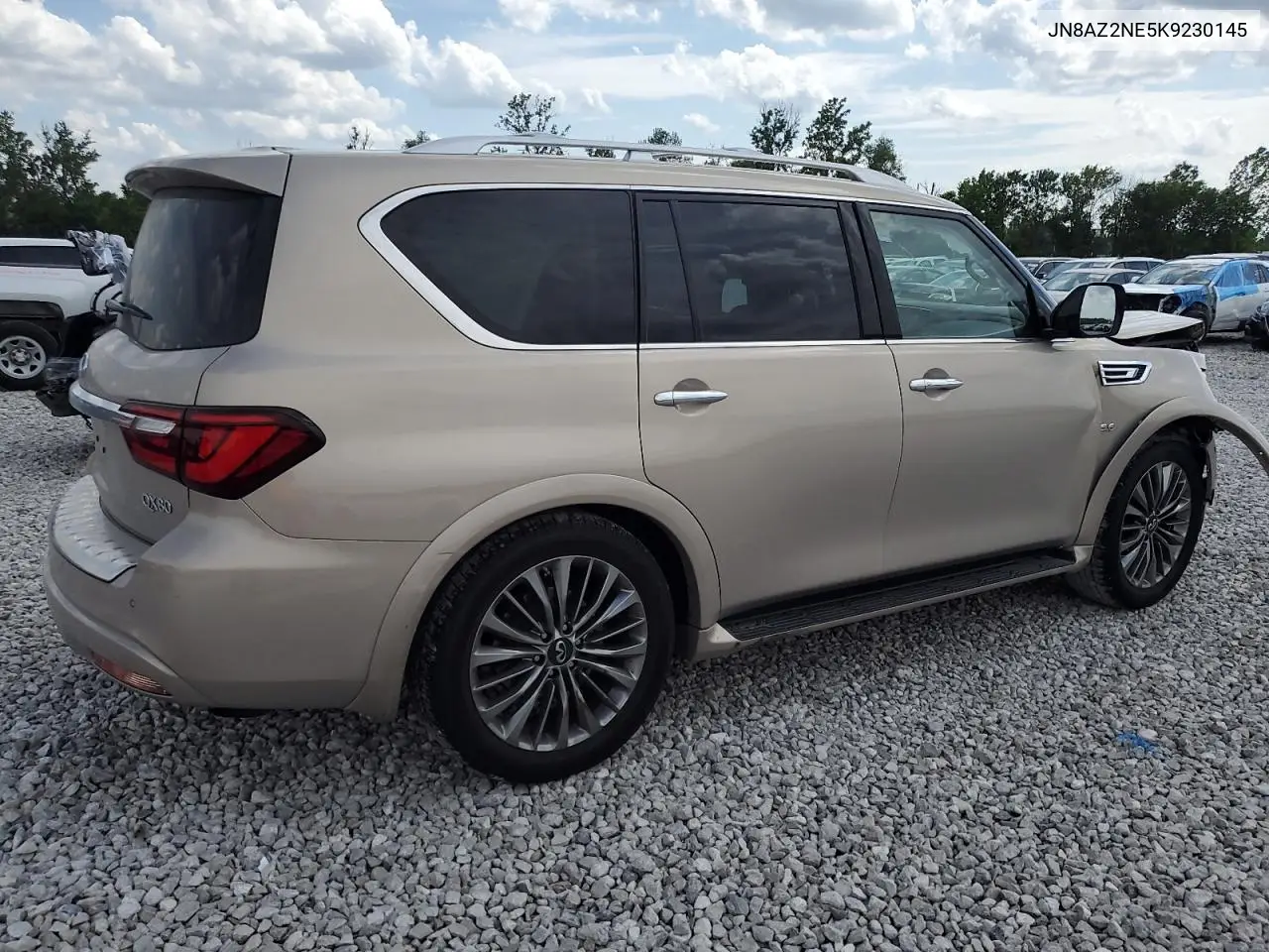 2019 Infiniti Qx80 Luxe VIN: JN8AZ2NE5K9230145 Lot: 61929685