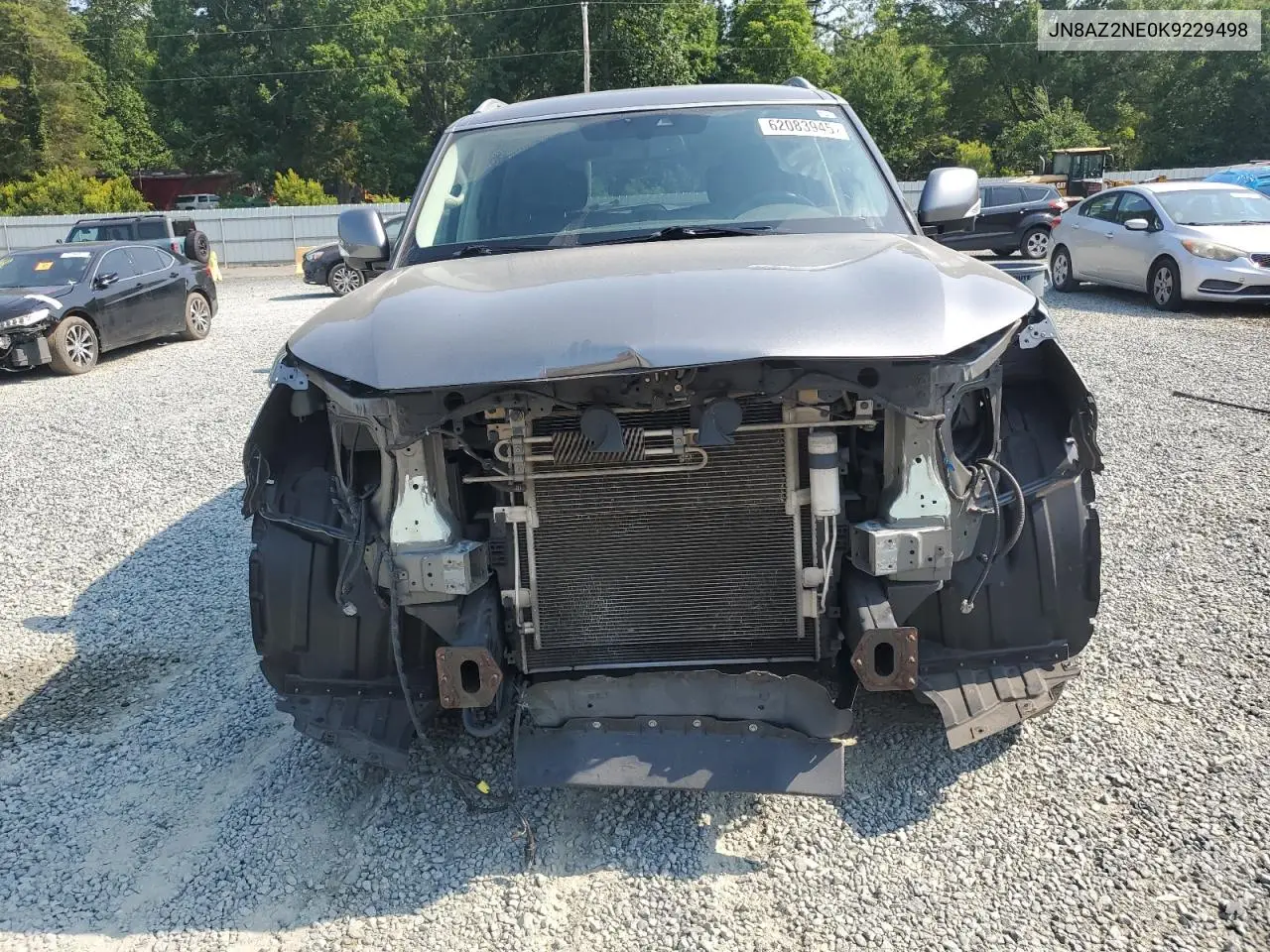 2019 Infiniti Qx80 Luxe VIN: JN8AZ2NE0K9229498 Lot: 62083945