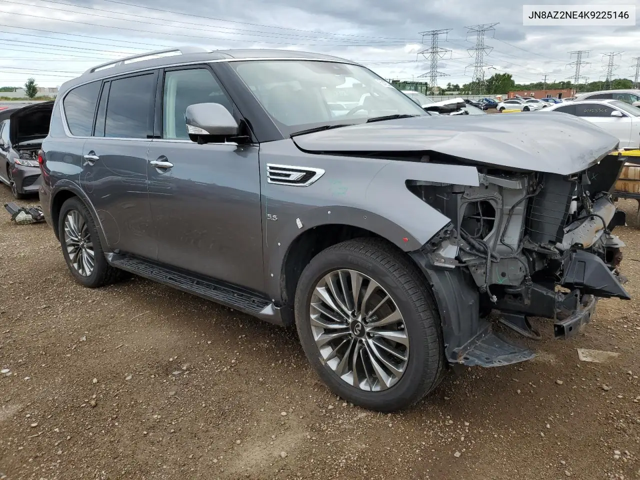 2019 Infiniti Qx80 Luxe VIN: JN8AZ2NE4K9225146 Lot: 62422345