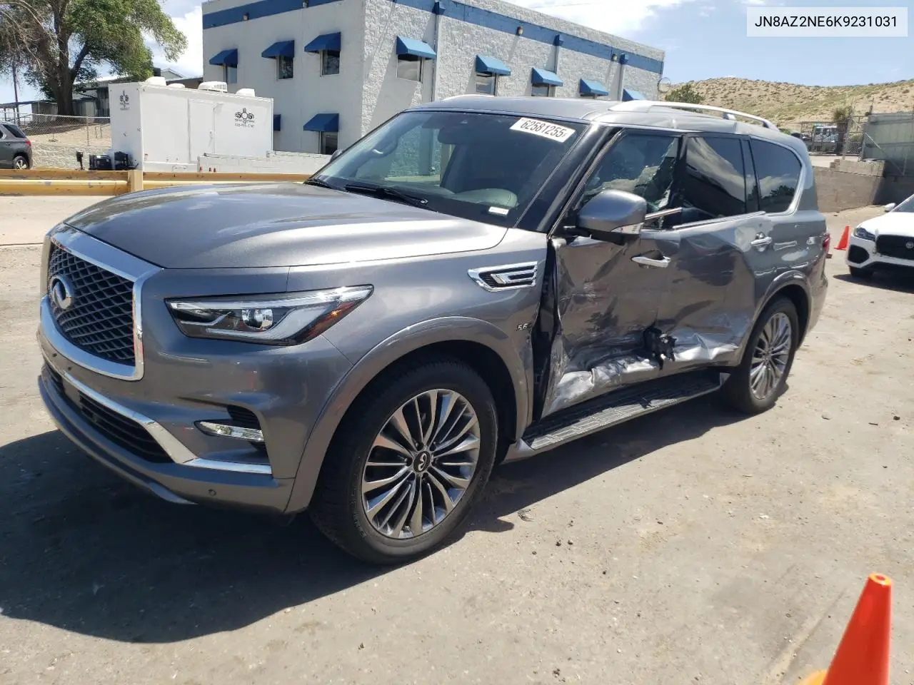 2019 Infiniti Qx80 Luxe VIN: JN8AZ2NE6K9231031 Lot: 62581255