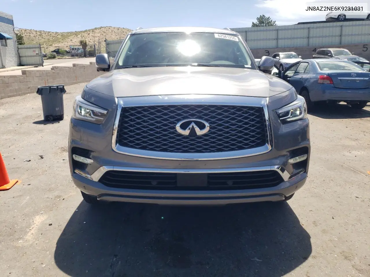 2019 Infiniti Qx80 Luxe VIN: JN8AZ2NE6K9231031 Lot: 62581255