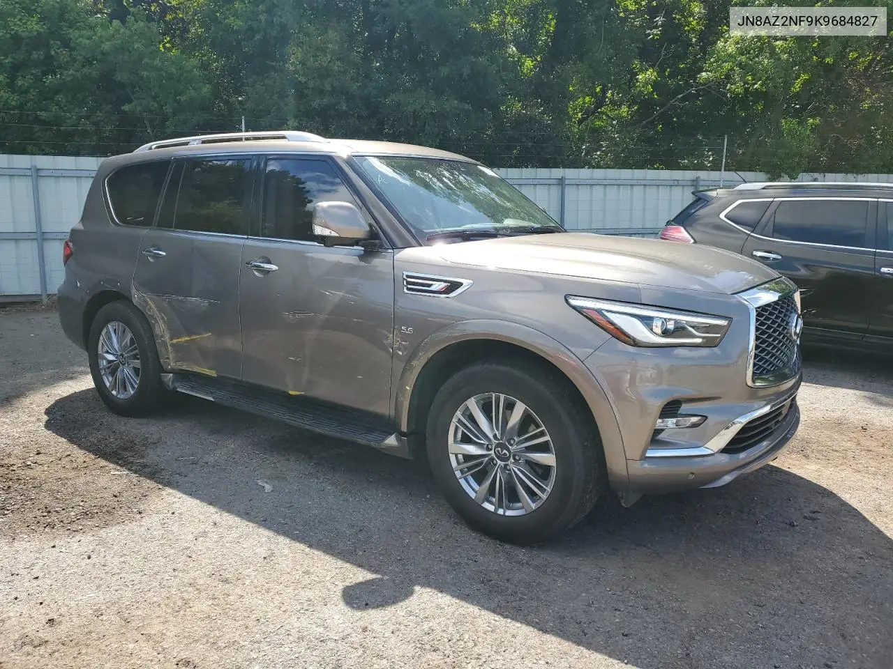 2019 Infiniti Qx80 Luxe VIN: JN8AZ2NF9K9684827 Lot: 62737785