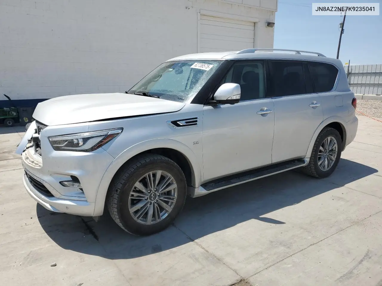 2019 Infiniti Qx80 Luxe VIN: JN8AZ2NE7K9235041 Lot: 62738575