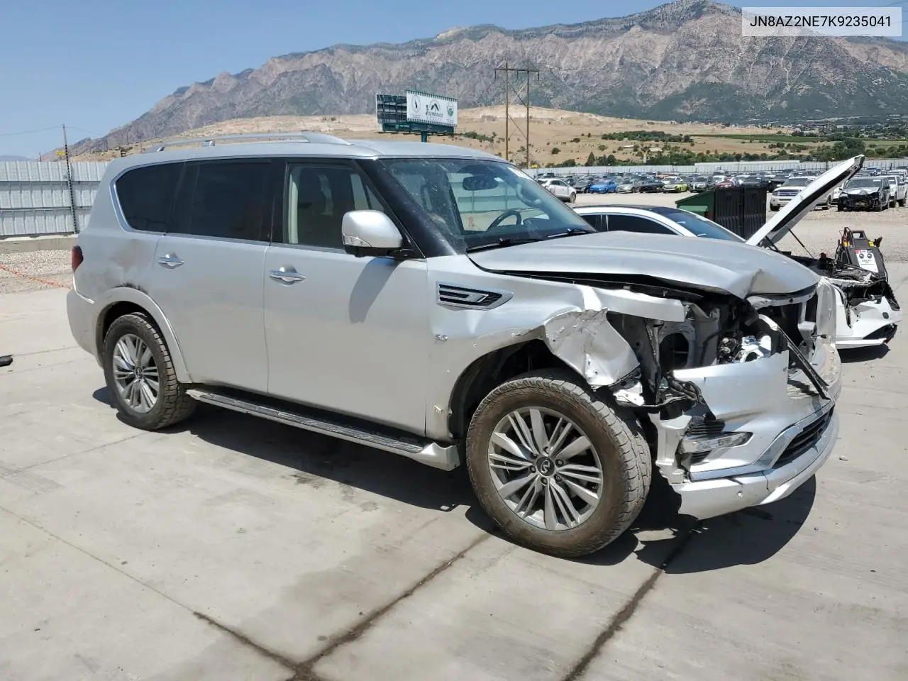 2019 Infiniti Qx80 Luxe VIN: JN8AZ2NE7K9235041 Lot: 62738575
