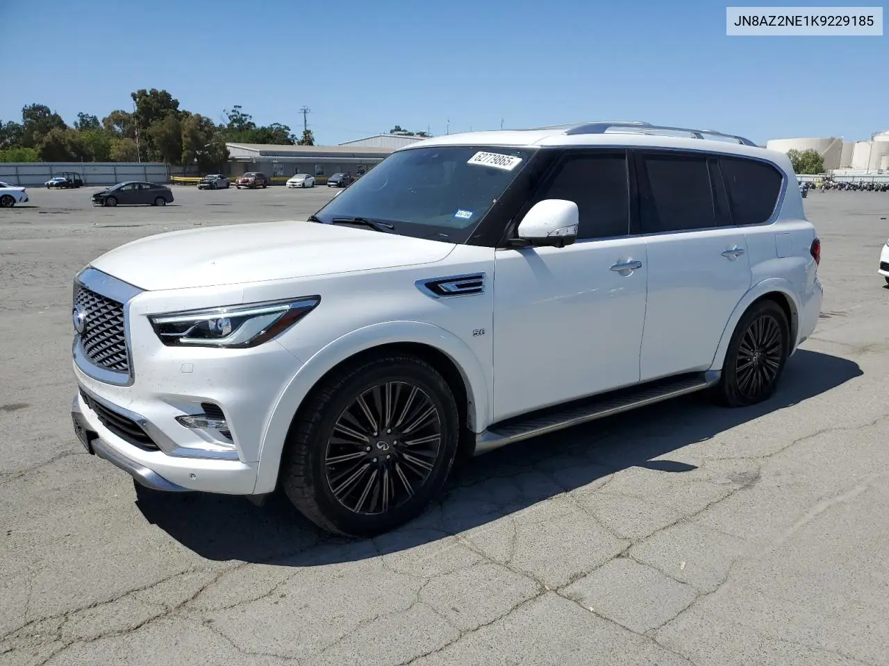 2019 Infiniti Qx80 Luxe VIN: JN8AZ2NE1K9229185 Lot: 62779865