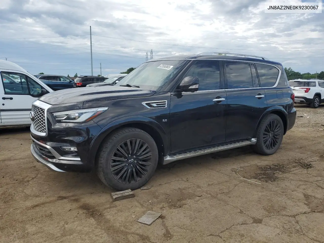 2019 Infiniti Qx80 Luxe VIN: JN8AZ2NE0K9230067 Lot: 62896965