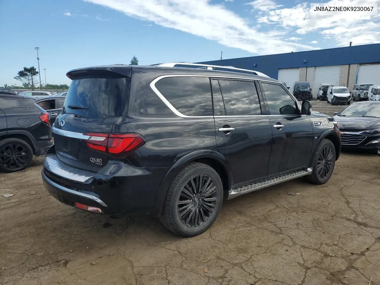 2019 Infiniti Qx80 Luxe VIN: JN8AZ2NE0K9230067 Lot: 62896965