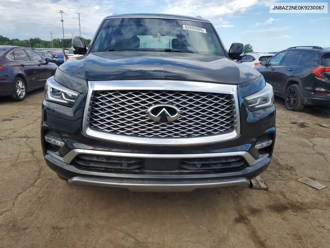 2019 Infiniti Qx80 Luxe VIN: JN8AZ2NE0K9230067 Lot: 62896965